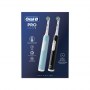 Szczoteczka elektryczna do zębów Oral-B Pro Series 1 Duo, ładowana, dla dorosłych, 2 głowice, 3 tryby czyszczenia, niebiesko-cza - 5